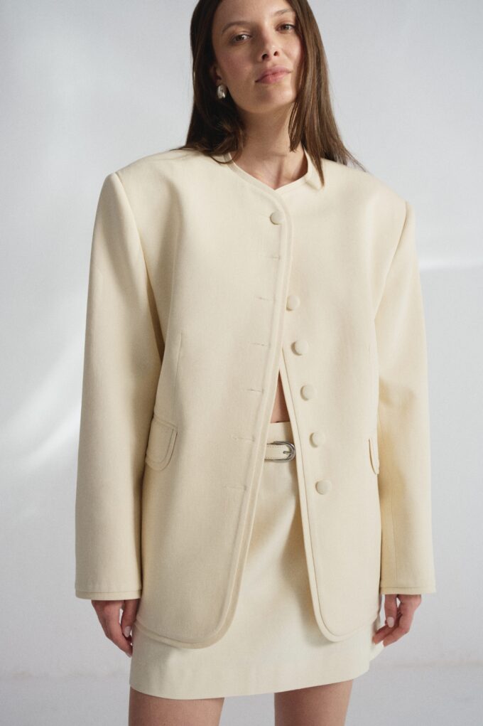 Ruth Mini Skirt Yellow