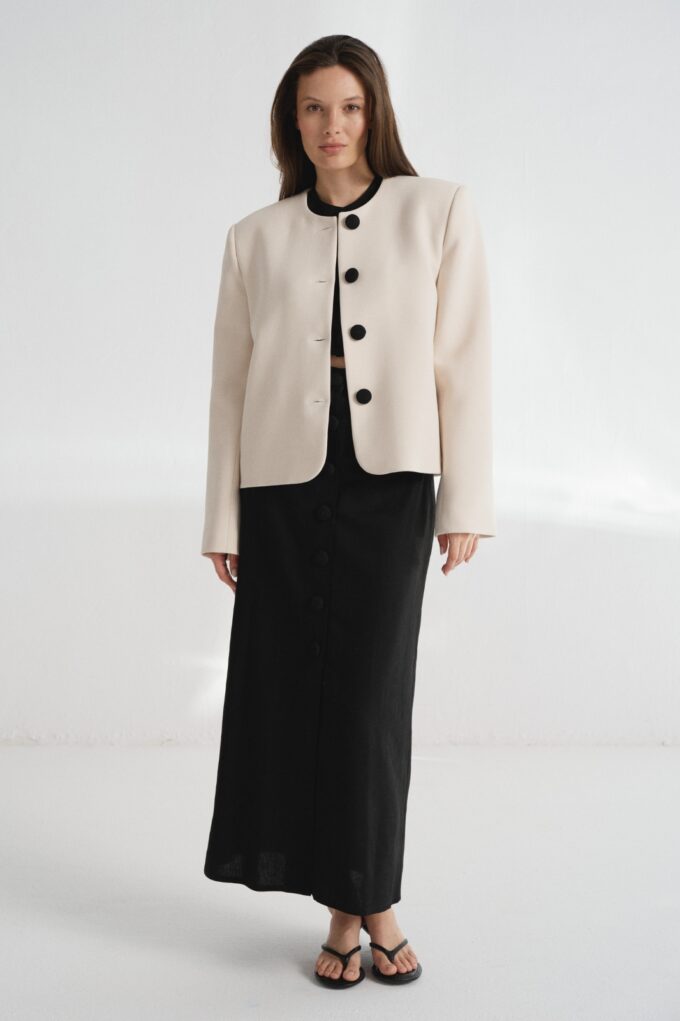 Jennifer Blazer Cream