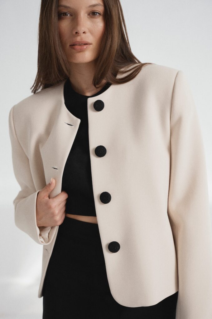 Jennifer Blazer Cream