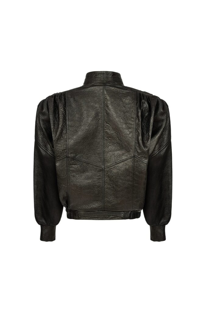 Nostalgie Retro It Girl Jacket In Black
