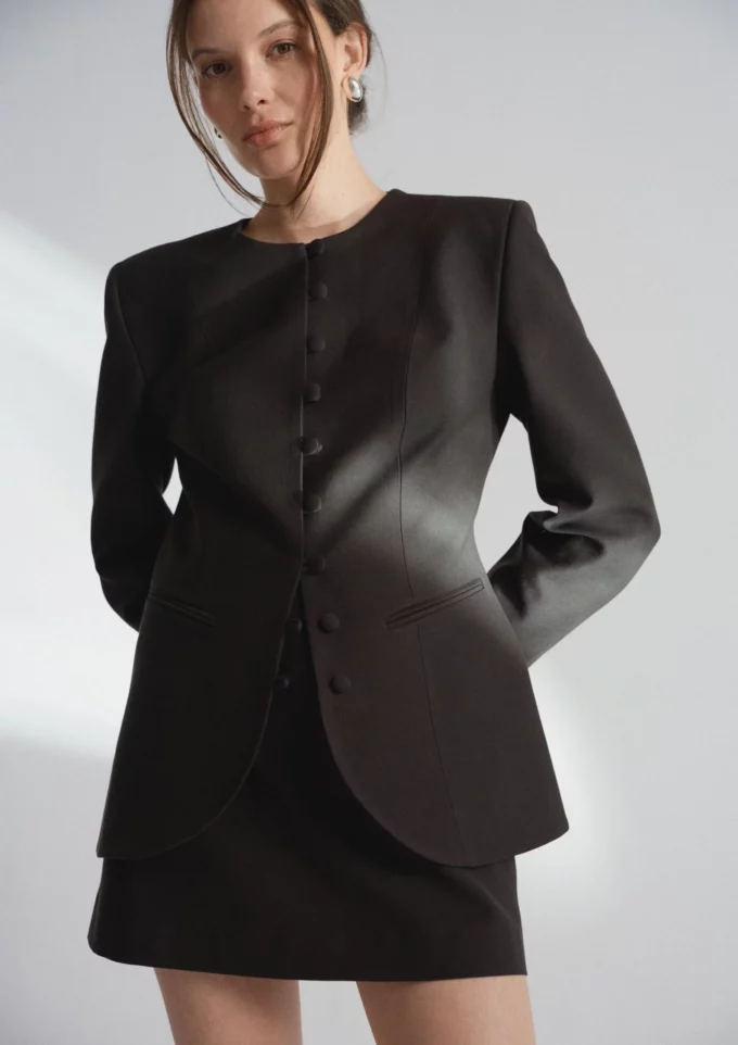 Ruth Mini Skirt Black Summer