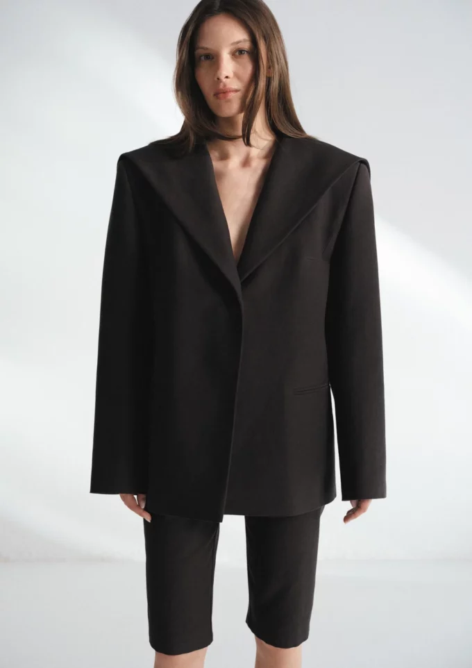 Andy Cape Blazer Black