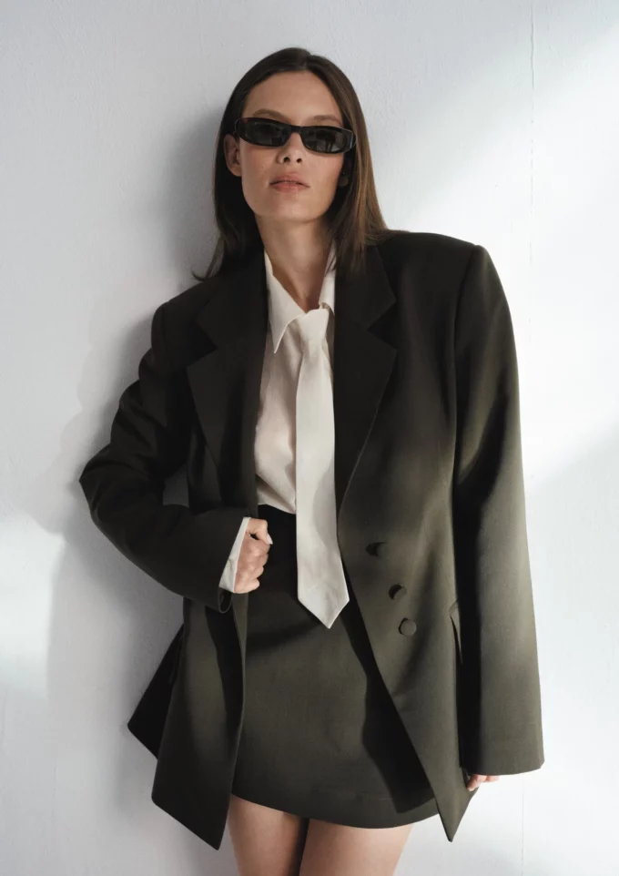 Sophie Mini Skirt Brown