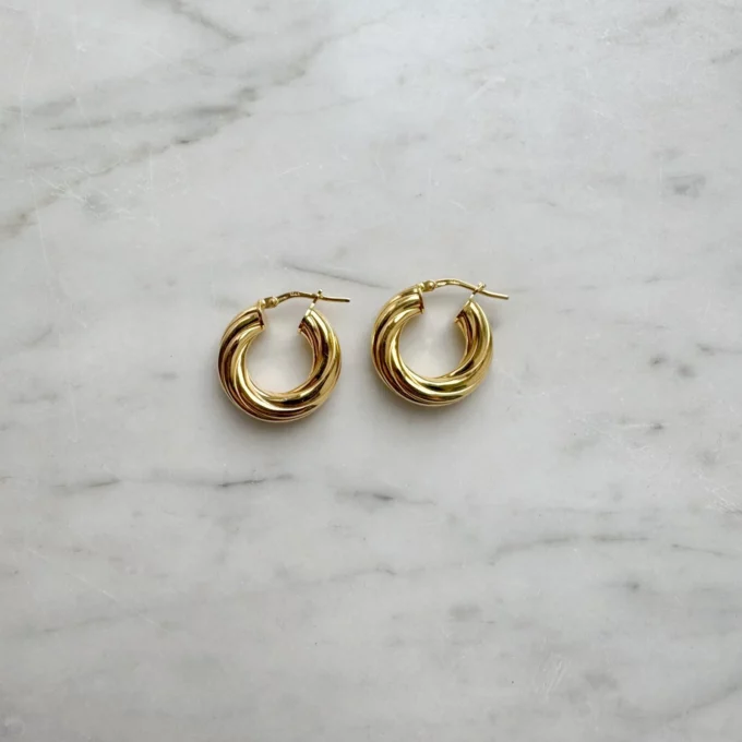 Ethel Earrings Gold