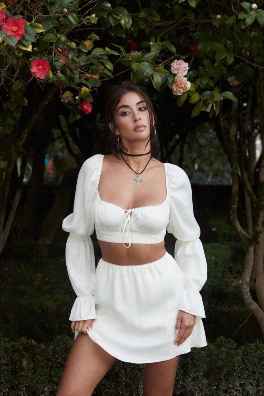 Carla Top Blanc