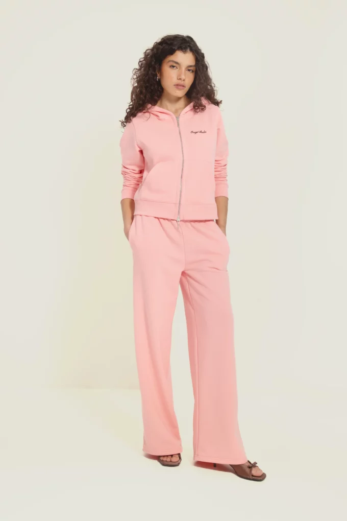 Spodnie Dresowe Pink