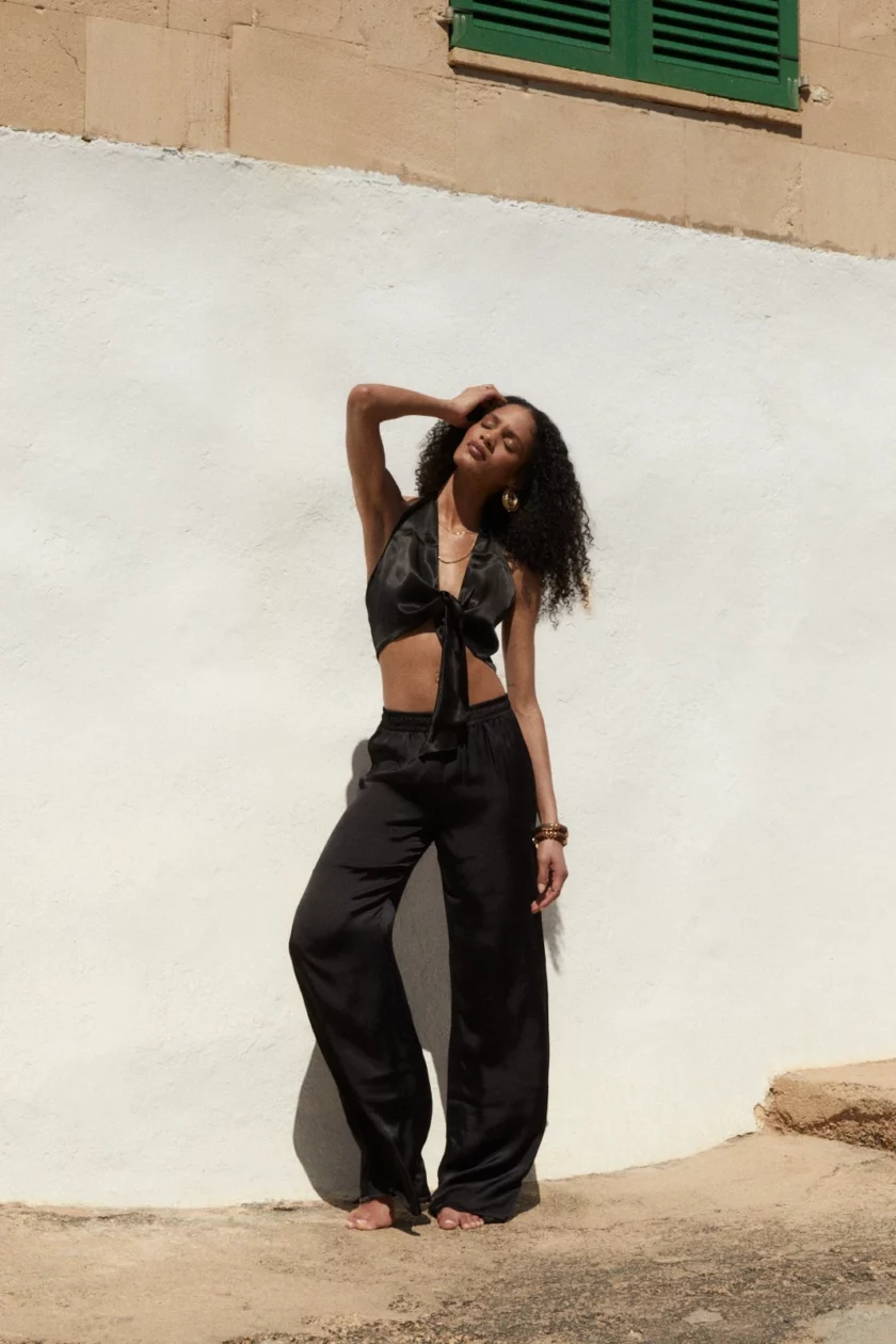 Risa Trousers Noir - Image 3