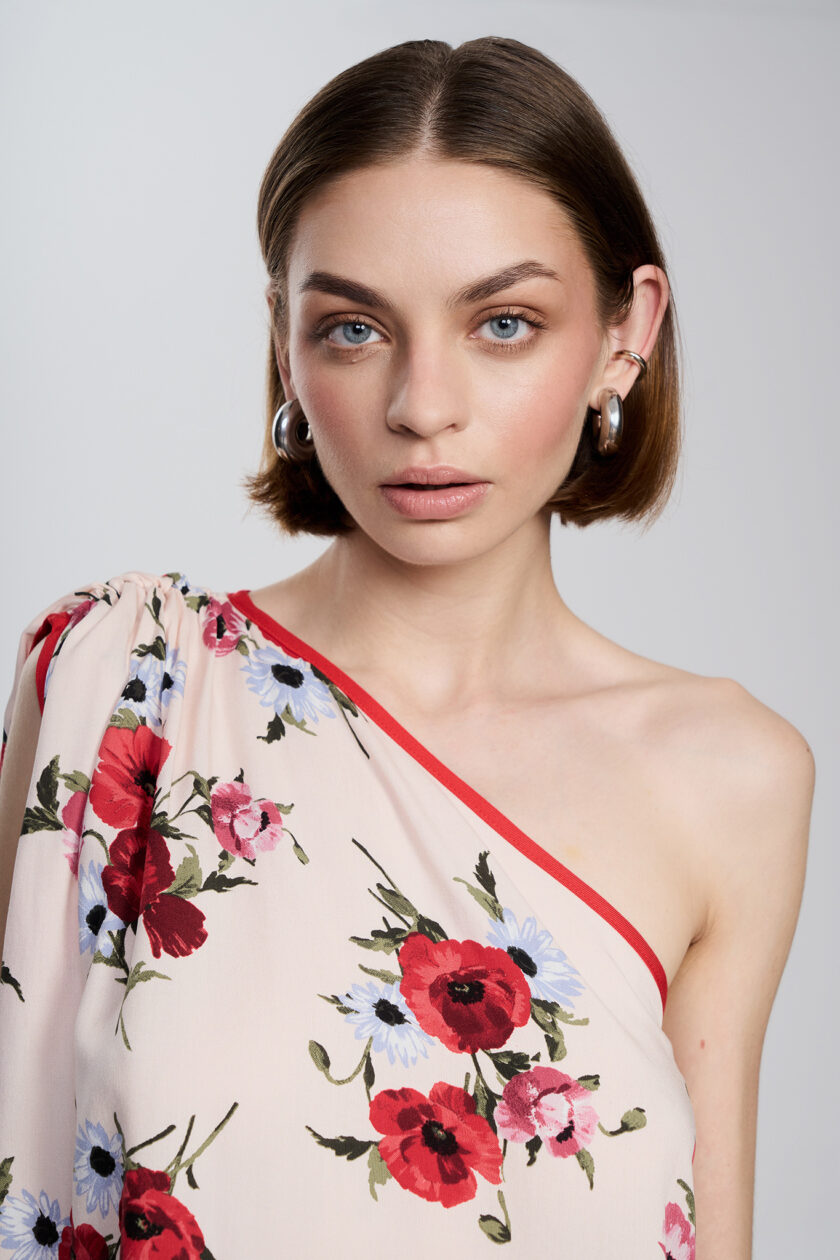 Bluzka Layla Poppy Flowers - obrazek 4