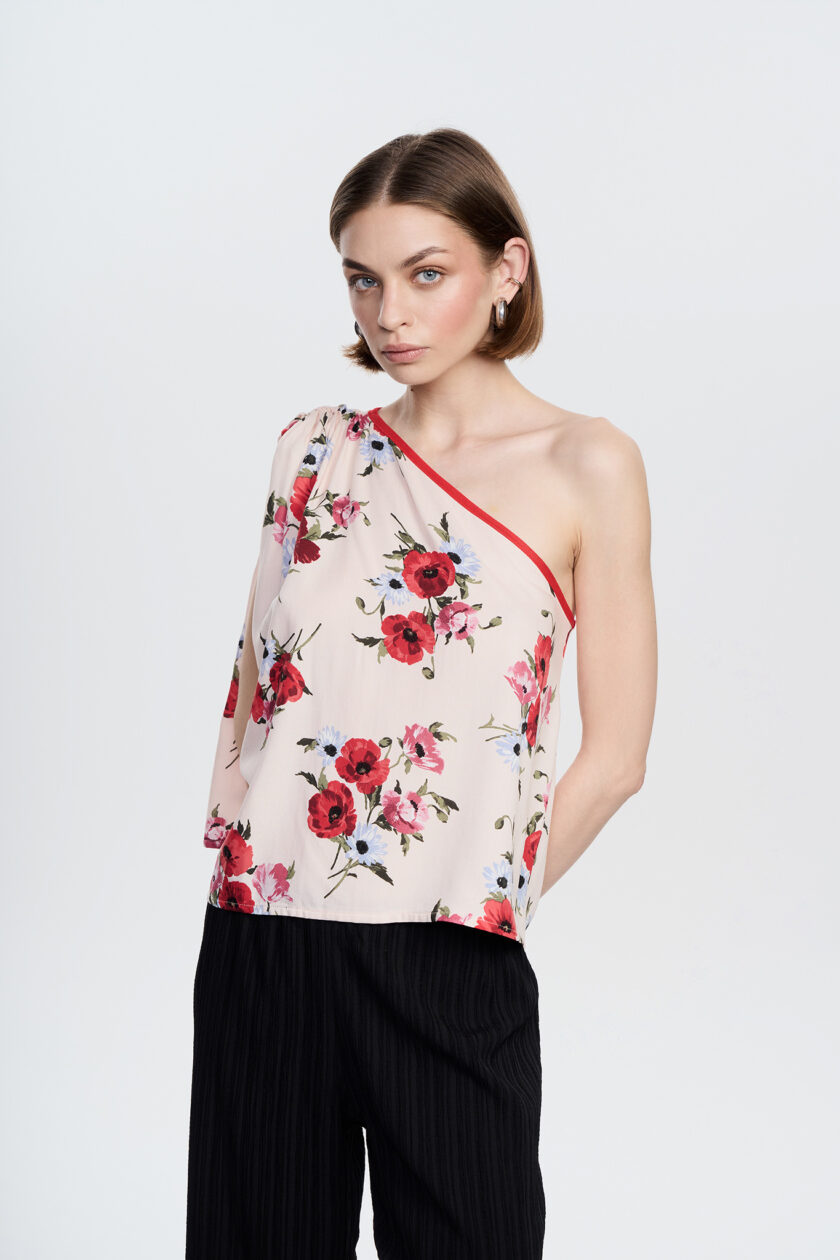 Bluzka Layla Poppy Flowers - obrazek 3