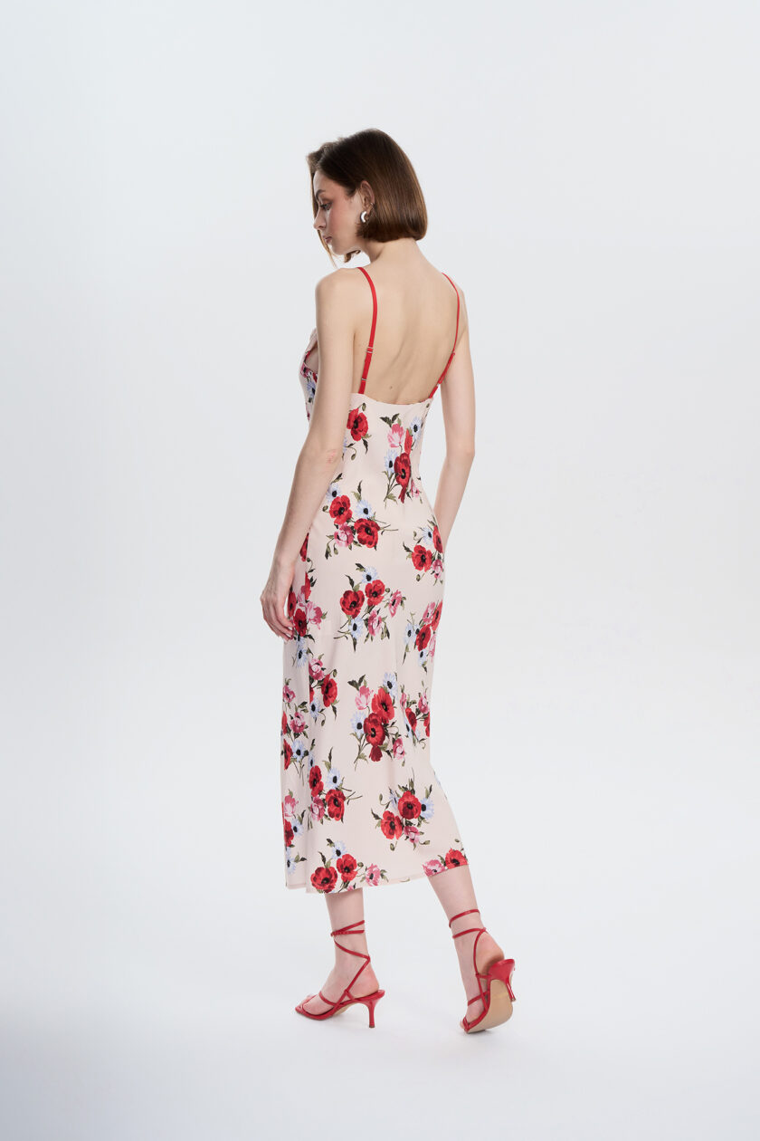 Sukienka Juliette Poppy Flowers - obrazek 2