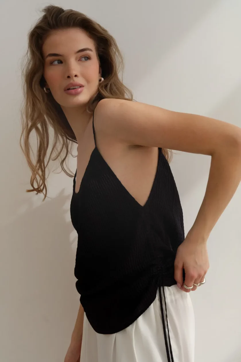 Amore Top Black - obrazek 2