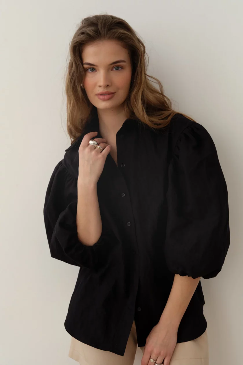 Serata Shirt Black