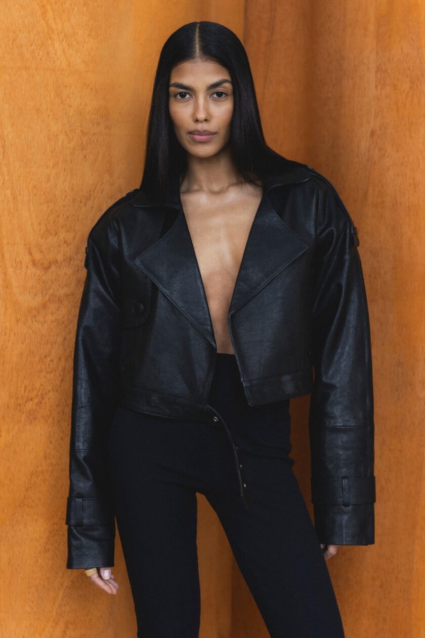 Kurtka Skórzana Rhea Black