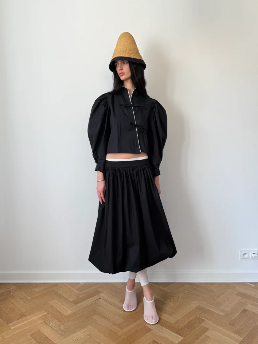 Koszula Mei Black - obrazek 4