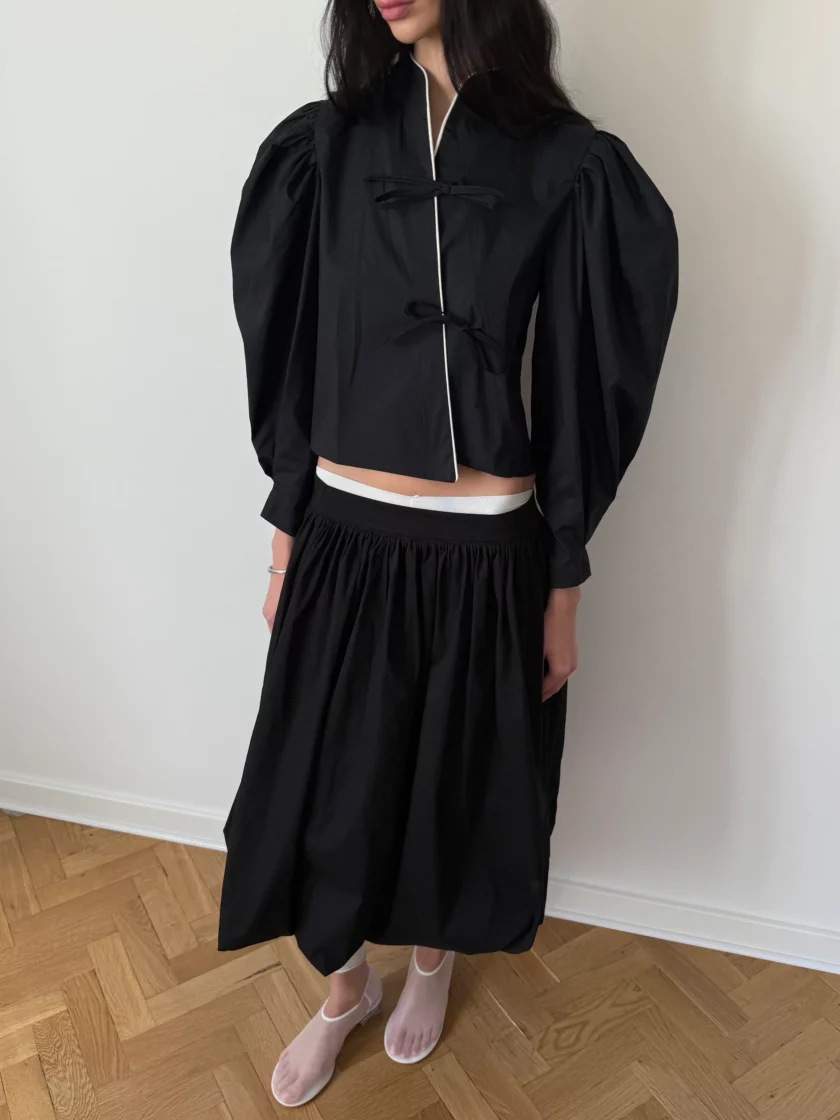 Koszula Mei Black - obrazek 3