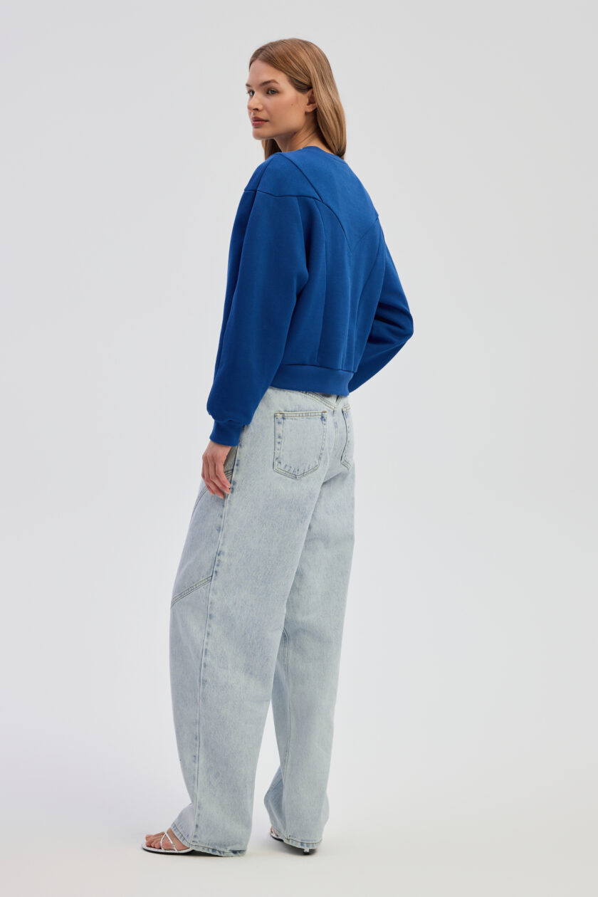 Bluza Tamara In Cobalt Blue - obrazek 3