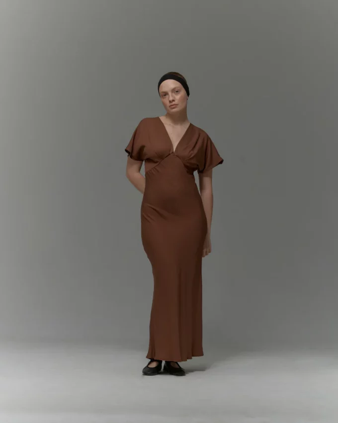 Sukienka Eteral Chocolate