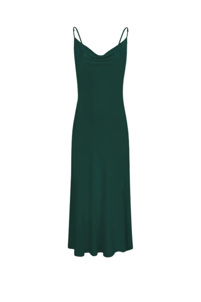 Bow Green Dress