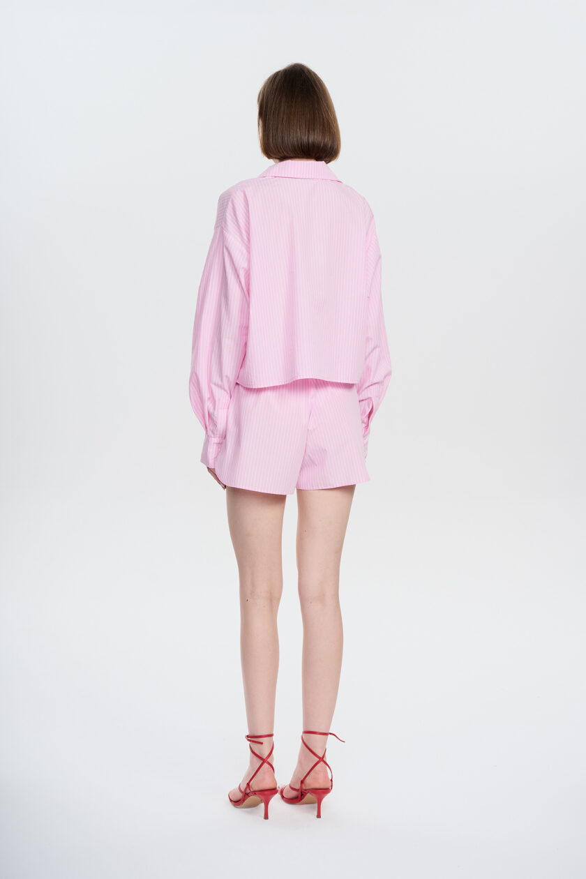 Shorty Andy Pink Stripes - obrazek 3