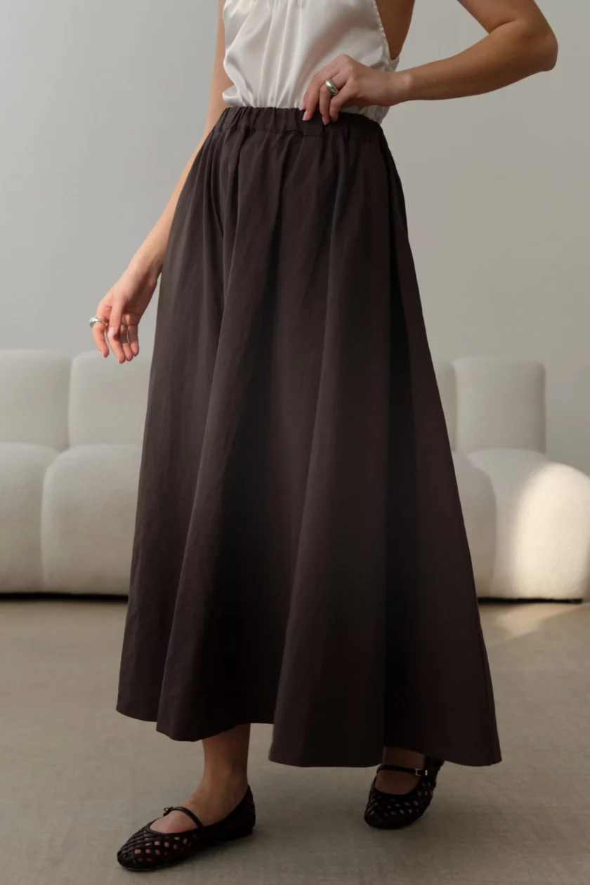 Toscana Skirt Choco - Image 2