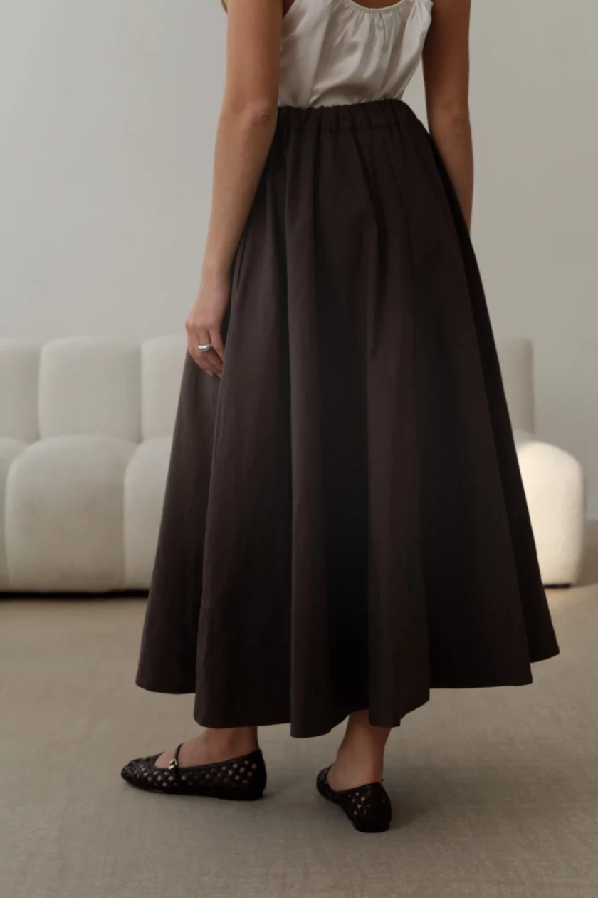 Toscana Skirt Choco - Image 3