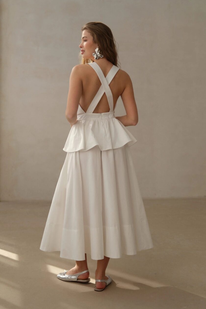 Toscana Skirt White - obrazek 2