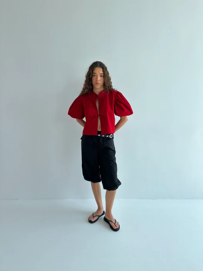 Lucie Red Shirt