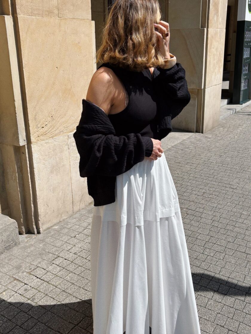 Tova Skirt Milky - Image 3