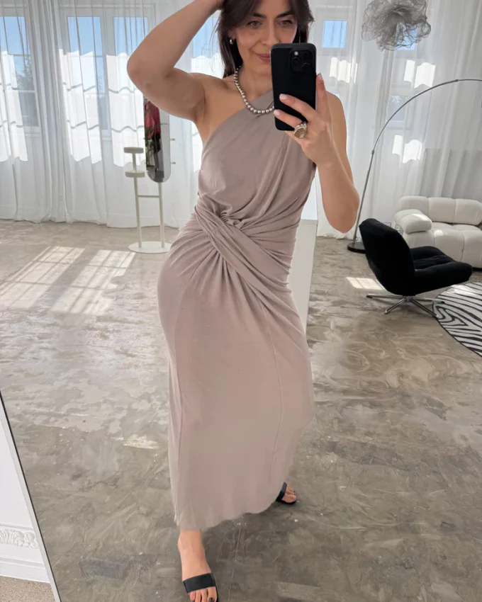 Sukienka Linea Taupe