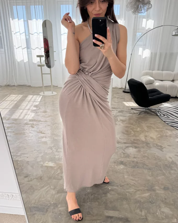 Sukienka Linea Taupe