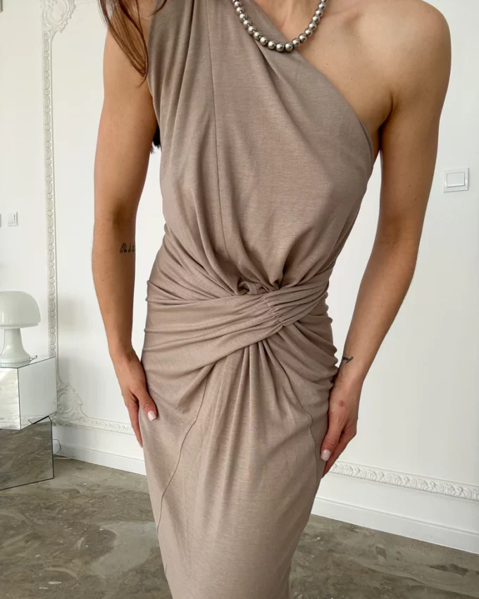 Sukienka Linea Taupe