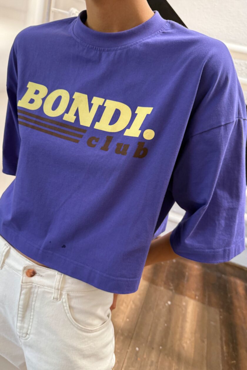 Crop Top Bondi Club Violet - obrazek 4