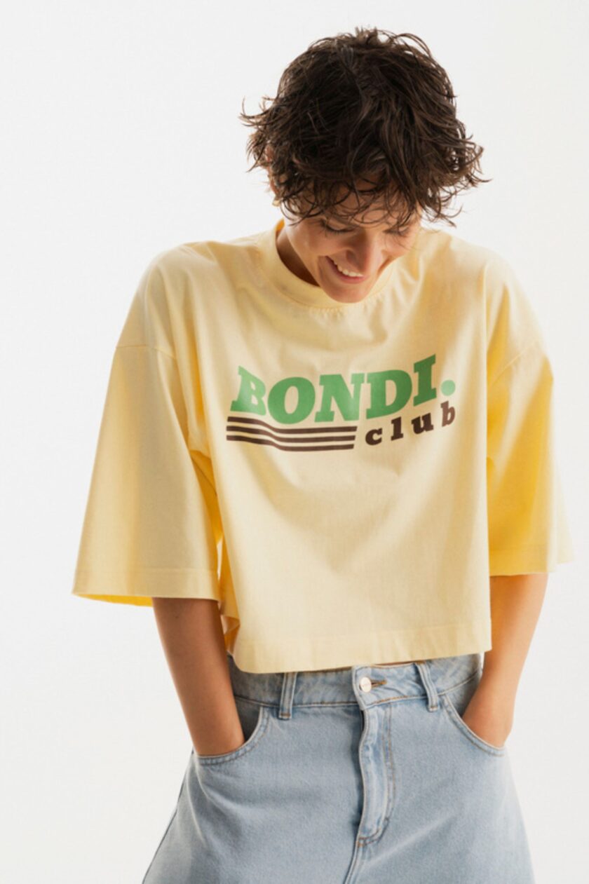 Crop Top Bondi Club Butter