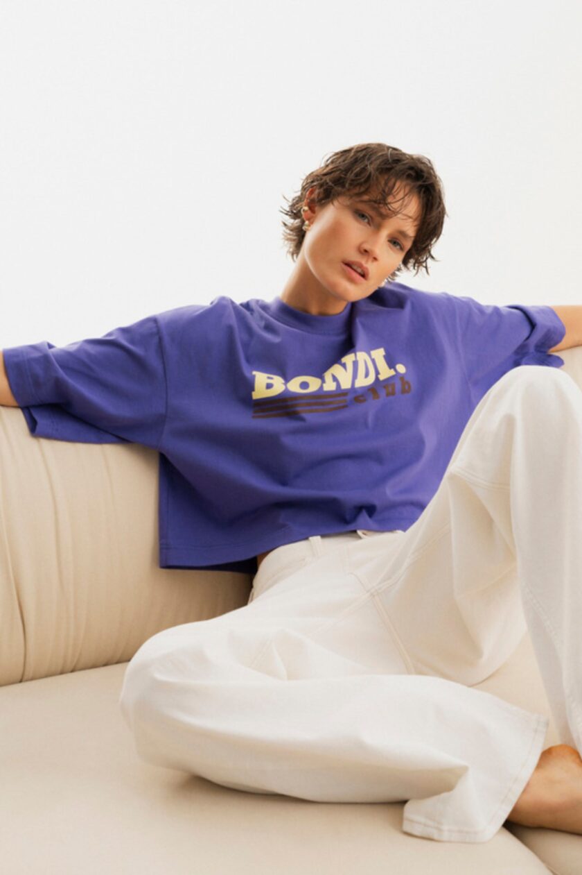 Crop Top Bondi Club Violet
