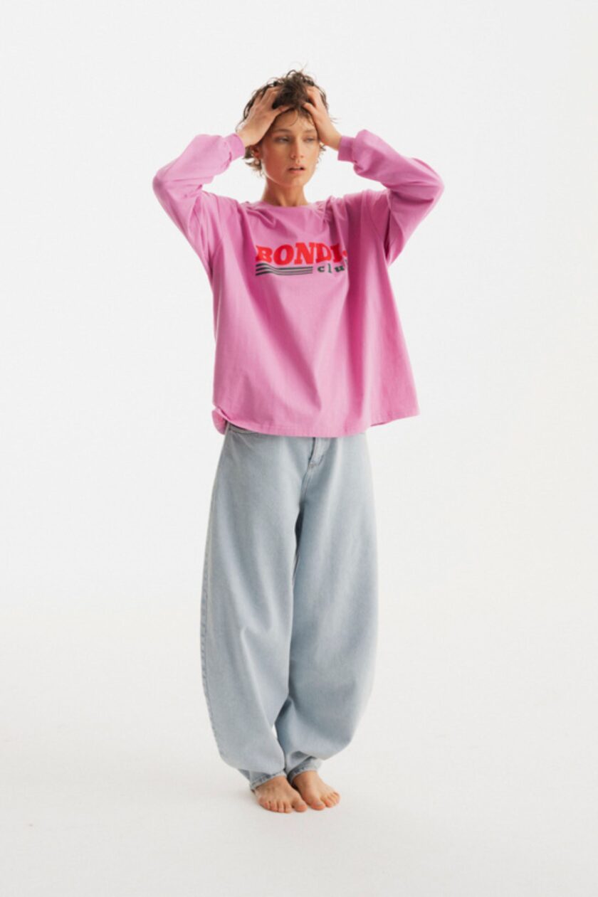 Longsleeve Bondi Club Pink - obrazek 5