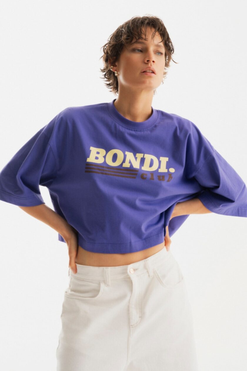 Crop Top Bondi Club Violet
