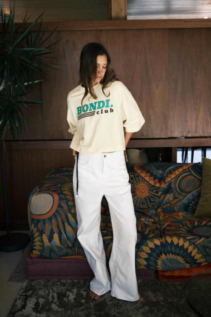 Crop Top Bondi Club Butter