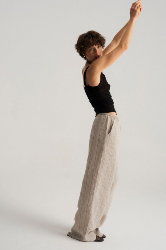 Taya Linen Sand Pants