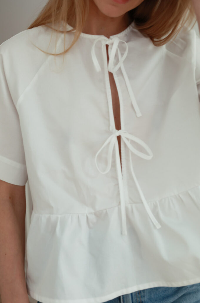 Bodmin White Blouse