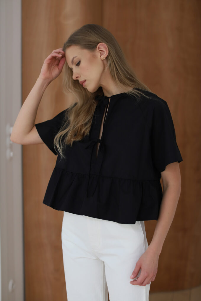 Bodmin Black Blouse II
