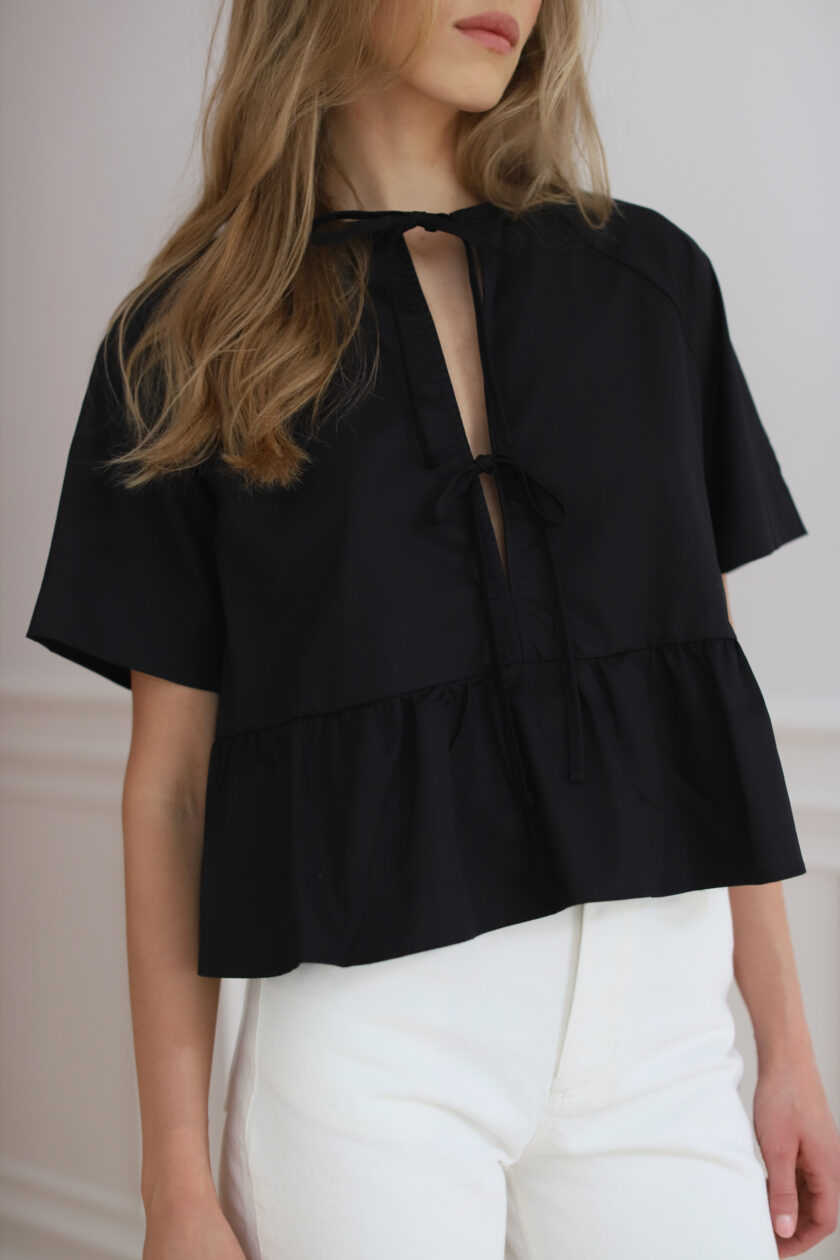 Bodmin Black Blouse II