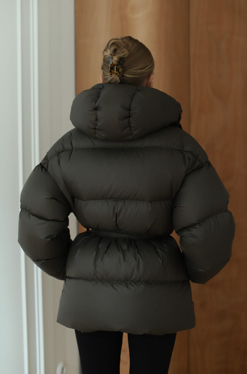 Premium Kurtka Puchowa Khaki - obrazek 6