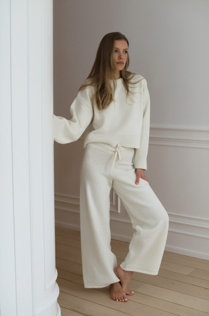 Premium Spodnie Halifax Ecru