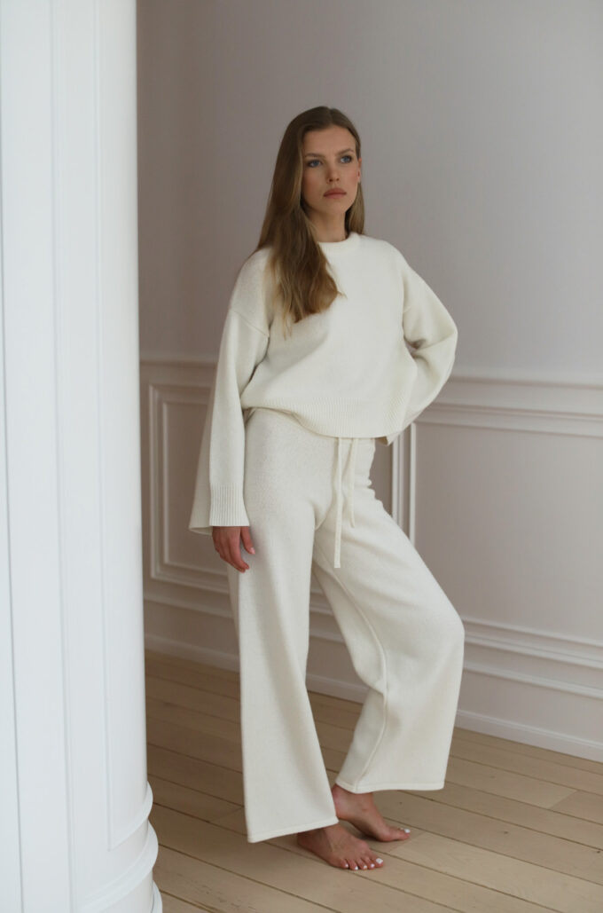 Premium Spodnie Halifax Ecru