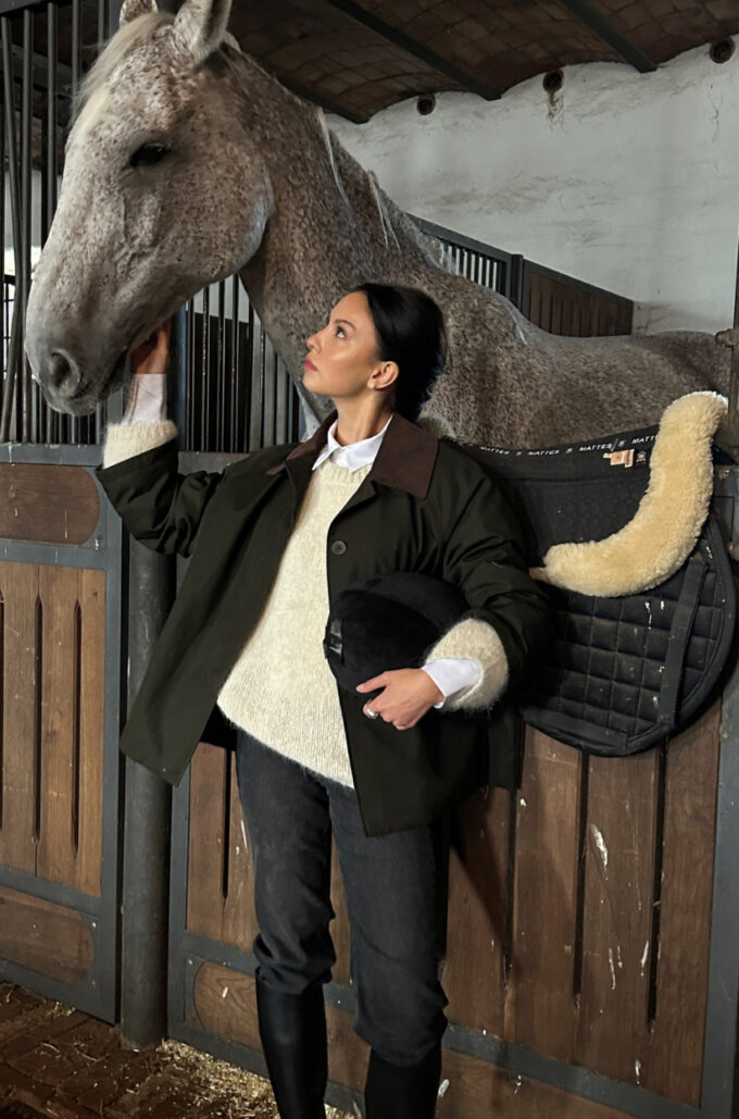 Kurtka Tilburg Long Zielona