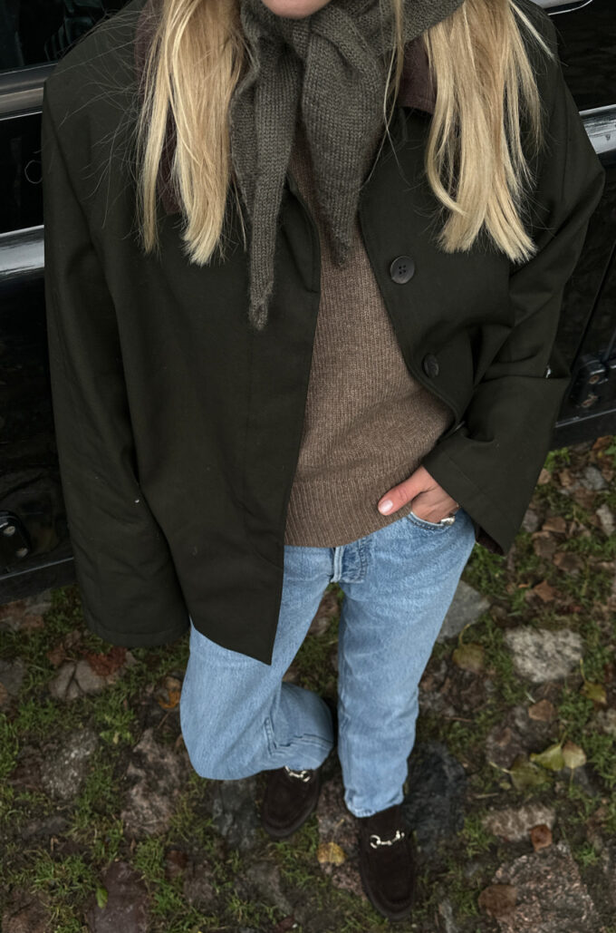 Kurtka Tilburg Long Zielona