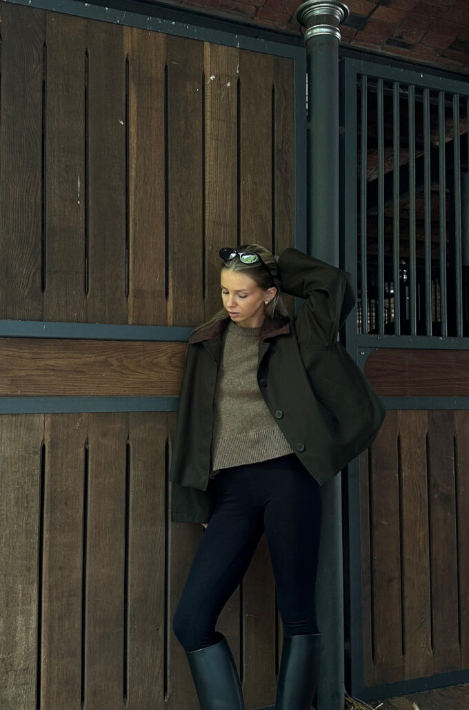 Kurtka Tilburg Long Zielona