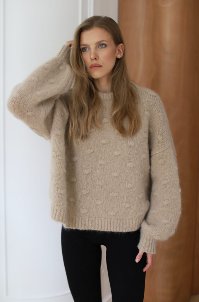 Premium Sweter Graz Beżowy