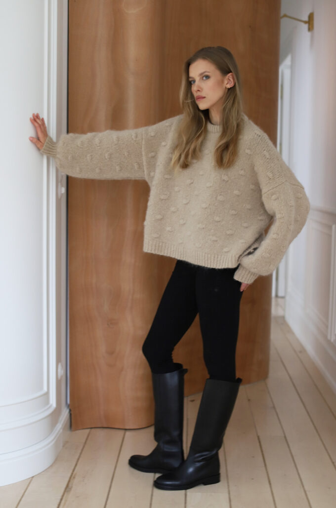 Premium Sweter Graz Beżowy