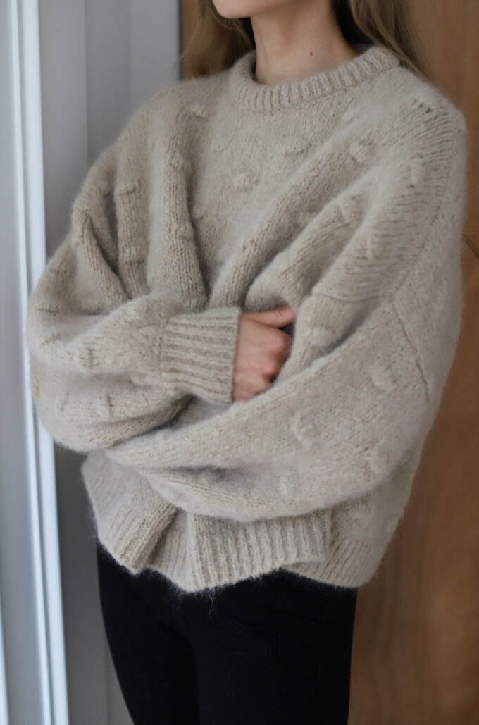 Premium Sweter Graz Beżowy